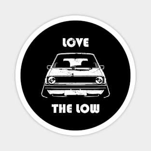 classic tuning car low the love Magnet